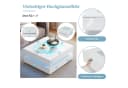 Merax LED-Couchtisch Hochglanz Sofatisch Beistelltisch mit LED-Beleuchtung Bild 4