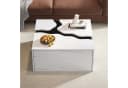 Merax Couchtisch Marmoroptik 70x70cm Kaffeetisch Wohnzimmertisch Bild 1