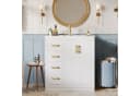 Flieks Waschtisch Waschbeckenunterschrank mit Keramikbecken Bild 2