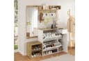 Flieks Garderoben-Set mit Schuhschrank, Sitzbank & Spiegel Bild 2