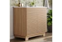 Flieks Waschtischunterschrank mit Waschbecken Natur Landhausstil Bild 4