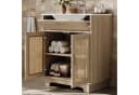 Flieks Waschtisch mit Rattan-Design und Soft-Close-Türen Bild 3