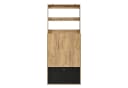 Flieks Schuhschrank mit Haken und 3 Fächern Beige Holzoptik Bild 4