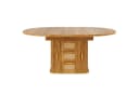 Flieks Esstisch ausziehbar Beige mit Rattan-Schubladen Bild 5