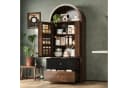 Flieks Hochschrank mit Schubladen Walnussoptik Bild 1