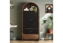Flieks Hochschrank mit Schubladen Walnussoptik Bild 2