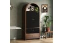 Flieks Hochschrank mit Schubladen Walnussoptik Bild 3