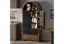 Flieks Hochschrank mit Schubladen Walnussoptik Bild 4