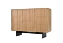 Flieks Sideboard mit geometrischer Strukturfront und verstellbaren Einlegeböden Bild 5