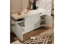 Flieks Kommode Sideboard Weiß mit LED-Beleuchtung Bild 4
