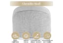 Flieks 6er Set Esszimmerstühle Grau Chenille Freischwinger Bild 5
