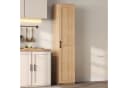 Flieks Hochschrank Vorratsschrank 6 Fächer Beige Bild 1