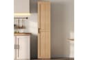 Flieks Hochschrank Vorratsschrank 6 Fächer Beige Bild 3