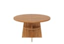 Flieks Ausziehbarer Esstisch Rund/Oval Braun Bild 3