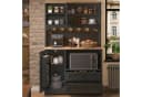 Flieks Küchenbuffet Hochschrank mit LED-Beleuchtung und Steckdosen Bild 1