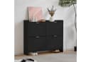 Flieks Schuhschrank Schwarz Modern Bild 3