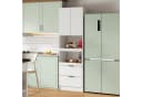 Flieks Hochschrank Mehrzweckschrank mit Schubladen, Schiebeböden und Türen Bild 4