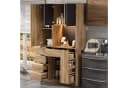 Flieks Küchenbuffet 105 cm Holzoptik mit Schubladen, Türen, LED & Steckdose Bild 2