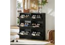 Flieks Schuhschrank Schwarz 6 Klappen Bild 4