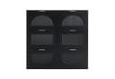 Flieks Schuhschrank Schwarz 6 Klappen Bild 5