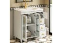 Moderner Waschtisch mit Badschrank und Waschbeckenunterschrank Bild 1