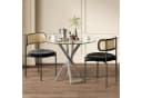 Flieks Esstisch Glastisch Silber Modern Bild 4