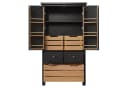 Flieks Küchenbuffet Mehrzweckschrank mit 5 Schubladen und 2 Türablagen Bild 4
