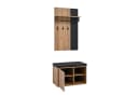 Flieks Garderoben-Set Garderobe mit Schuhbank in Holzoptik Bild 5
