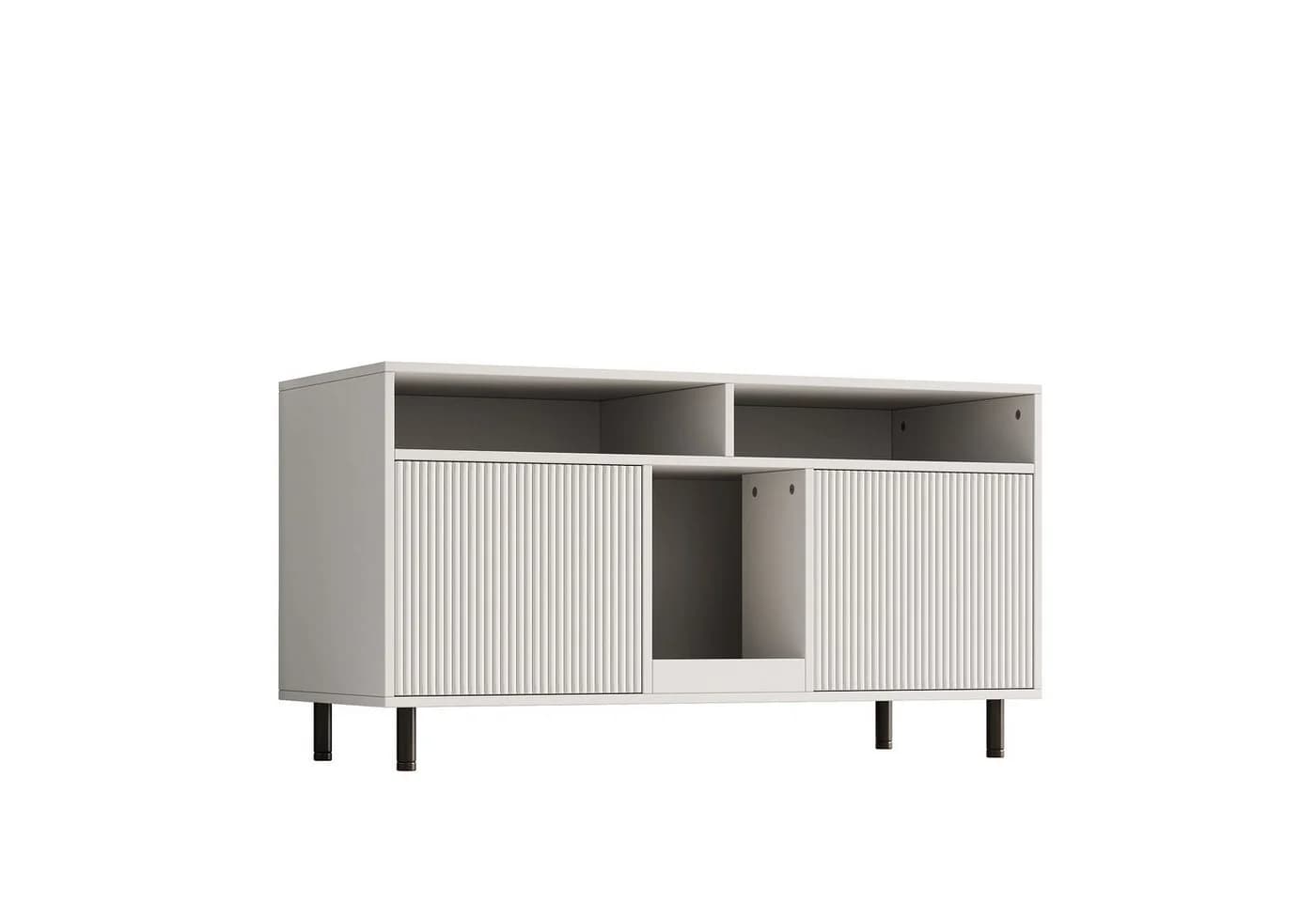 Flieks Mehrzweckschrank mit Sandauffangmatte - Weiß 120x50x66 cm - Bild 4
