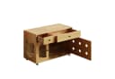 Flieks Mehrzweckschrank Katzenkloschrank mit Rollen und Schubladen Bild 4