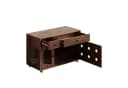 Flieks Mehrzweckschrank Katzenkloschrank Holzoptik Braun Bild 4