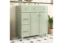 Flieks Waschtisch Waschbeckenunterschrank mit Waschbecken Grün Bild 1