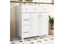Flieks Waschtisch Waschbeckenunterschrank mit Waschbecken Bild 1