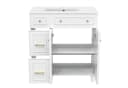 Flieks Waschtisch Waschbeckenunterschrank mit Waschbecken Bild 5