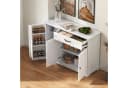 Flieks Kommode Buffetschrank mit Schubladen und Türablagen Bild 3