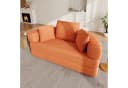 Merax Schlafsofa mit Schlaffunktion, Multifunktionales Sofa mit Cordstoffbezug Bild 4