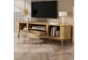 Merax TV-Schrank Rattan Landhausstil 165x37x46 cm Bild 4