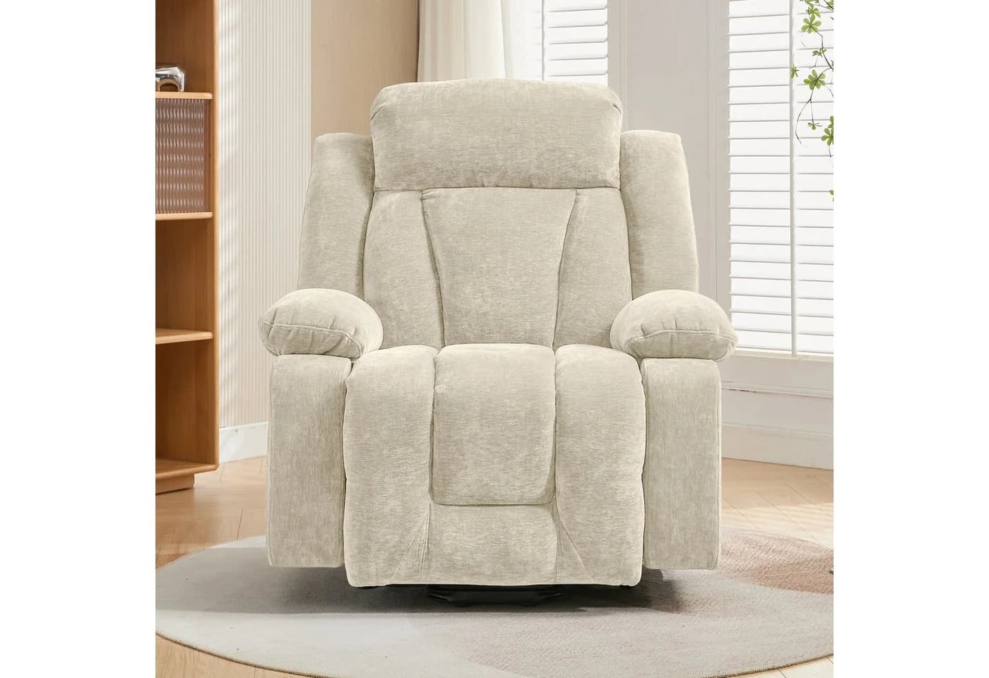 Merax Massagesessel mit 8-Punkt-Massagefunktion, Heizfunktion, USB-Anschluss - Bild 3