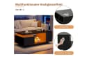 Merax Couchtisch Hochglanz LED-Beleuchtung Bild 4