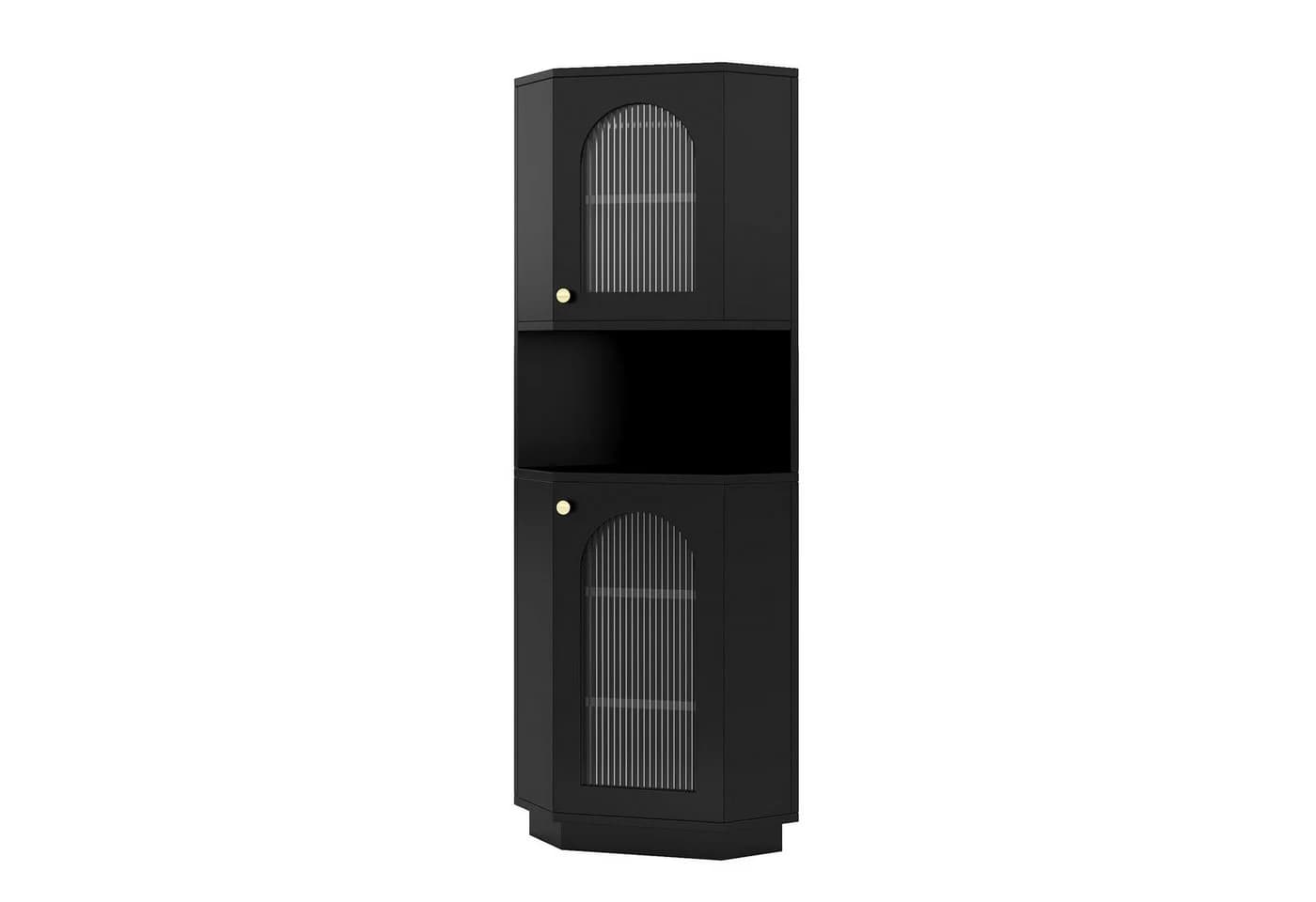 Flieks Badkommode Eckschrank mit LED-Beleuchtung - Bild 5