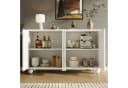 Flieks Mehrzweckschrank Cremeweiß mit 4 Türen Bild 1