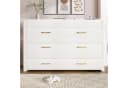 Flieks Schrankbett Umwandelbares Polsterbett Beige mit Schublade Bild 3