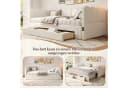 Flieks Daybett 90/180x200cm mit Schubladen & USB Bild 3