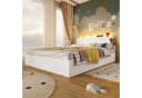 Flieks Massivholzbett mit Stauraum und LED Bild 1