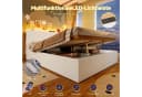 Flieks Massivholzbett mit Stauraum und LED Bild 4