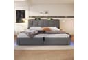 Flieks Polsterbett mit LED-Beleuchtung und Stauraum Bild 4