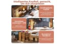 Flieks Holzbett Doppelbett 180x200cm Stauraumkopfteil USB Bild 5
