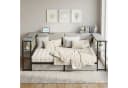 Flieks Kinderbett Metall Daybett Schlafsofa Grau mit Stauraum Bild 1