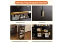 Merax Bartisch 360° drehbar mit LED-Beleuchtung Bild 5