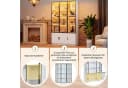 Merax Glasvitrine mit LED-Beleuchtung steuerbar per App Bild 4